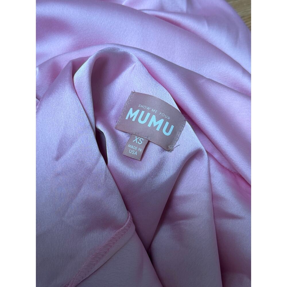 Show Me Your Mumu Lisa Maxi Gown Light Pink Size XS - Picture 9 of 9